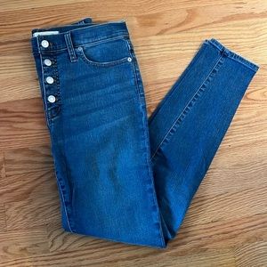 Madewell 9” Mid-Rise Skinny Jeans